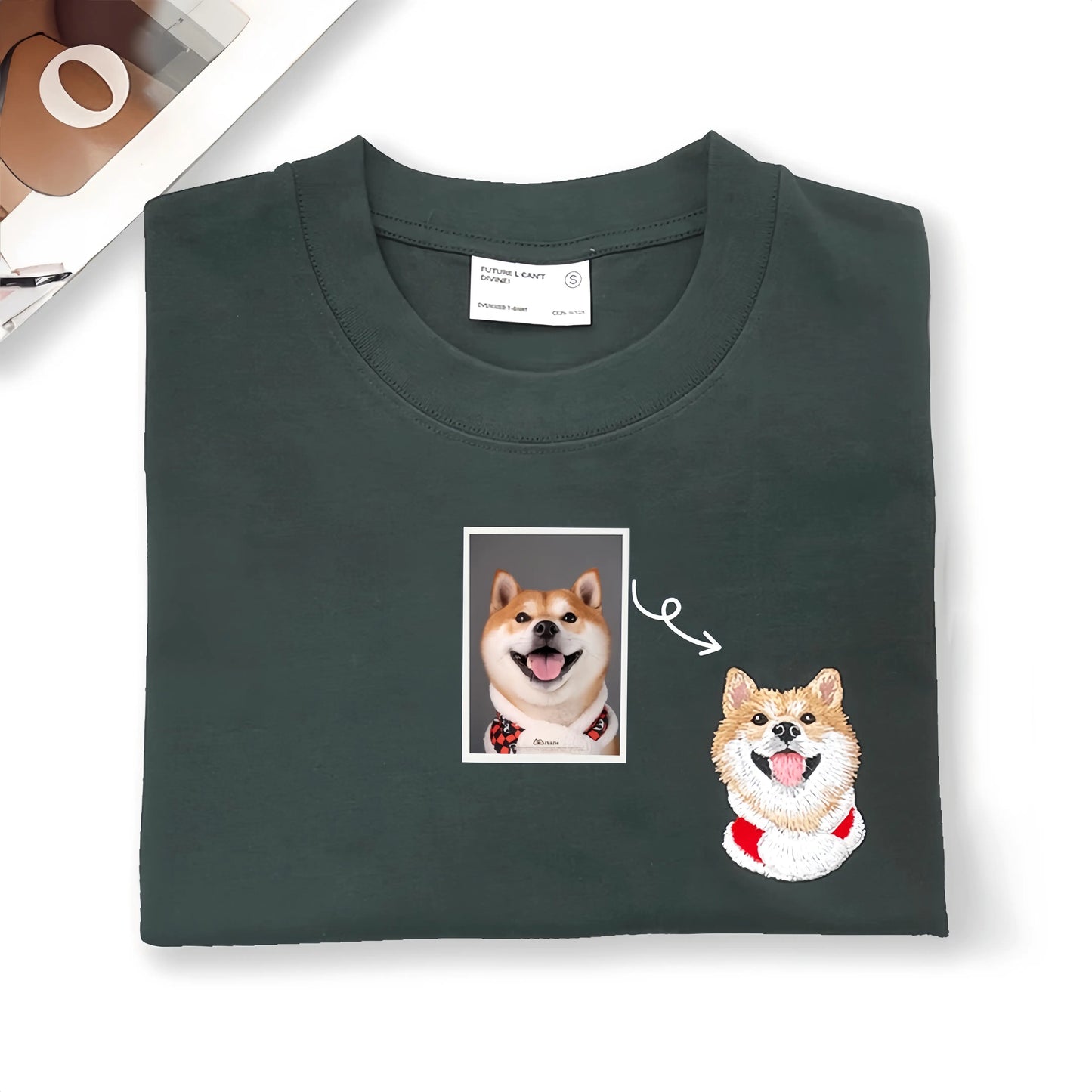 Custom Pet Portrait T-Shirt